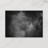 Eetherische Waterverf Dark Moody Wedding Details Informatiekaartje (Achterkant)