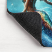 Eetherische waterzeemeermin schoonheid in diep bla muismat (Hoek)