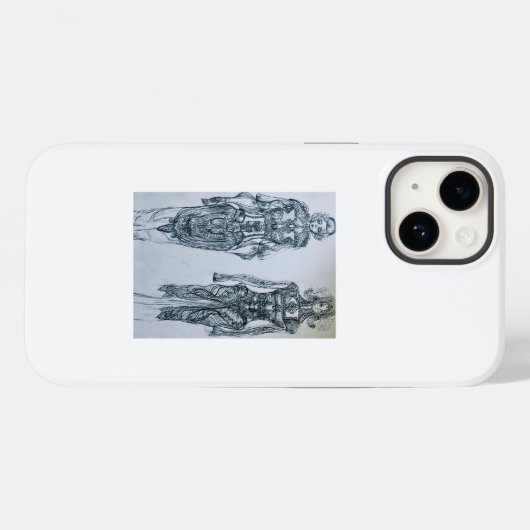 Eetherische wezens telefoonhoesje Case-Mate iPhone case (Achterkant (horizontaal))