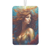 Eetherische zeemeermin Art Print Fantasy Onderwate Luchtverfrisser (Achterkant)