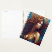 Eetherische zeemeermin Art Print Fantasy Onderwate Planner (Display)