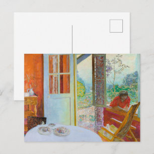 Eetkamer op het platteland Paul Bonnard Briefkaart
