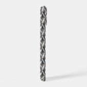 Eetkamer Stijl Chrome Harlekijn Patroon iPhone 15 Case (Rechterkant)