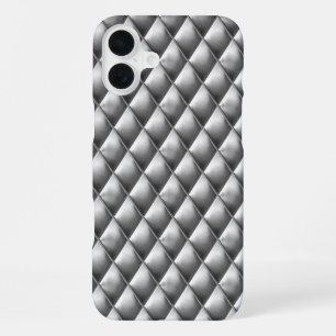 Eetkamer Stijl Chroom Harlekijn Patroon iPhone 16 Plus Hoesje
