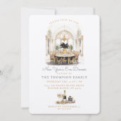 Eetkamertafel | Nieuwjaarsdiner Kaart (Voorkant)