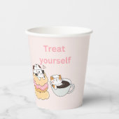 Eetkatten Papieren Bekers (Voorkant)