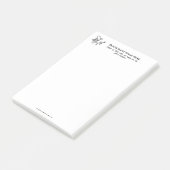 Eetkeuken, bestek, bord restaurants, logo post-it® notes (Schuin)