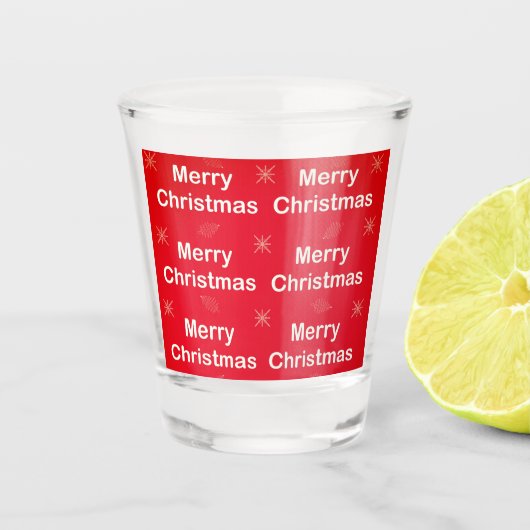 Eetkommen Shot Glas (Voorkant)