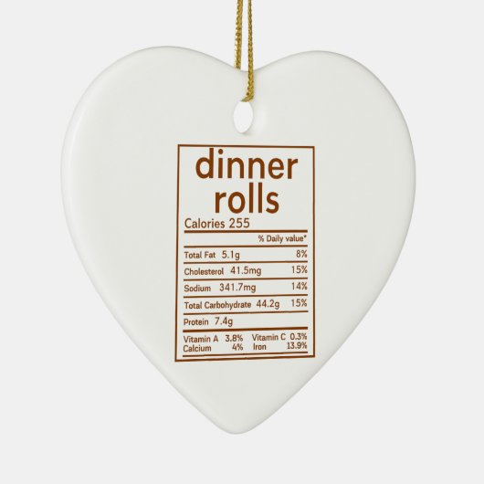 eetlust - voedingsfeiten keramisch ornament (Rechts)