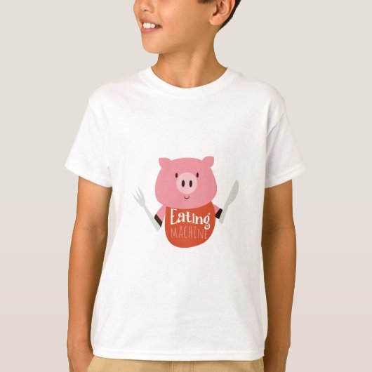 Eetmachine T-shirt (Voorkant)
