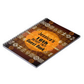 Eetnisch 16e Birthday Party Guest Book Notitieboek (Linkerzijde)