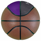 Eetsen van Paars Geel Geel Aantal Basketbal (Rechts)