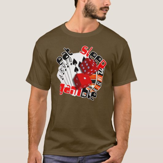 Eetslaap T-shirt (Voorkant)