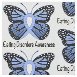 Eetstoornis Butterfly Awareness Ribbon Stof