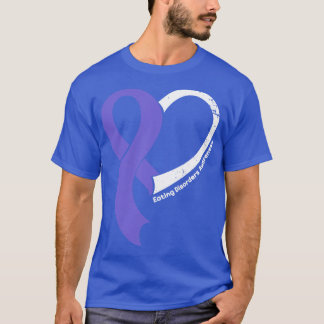 Eetstoornissen Bewustzijn Mensen houden van Hart L T-shirt
