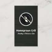 Eettafel Logo | Restaurant Visitekaartje (Voorkant)