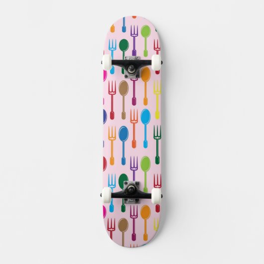 Eettextuur Persoonlijk Skateboard (Voorkant)