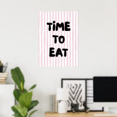 Eettijd Poster (Thuiskantoor)