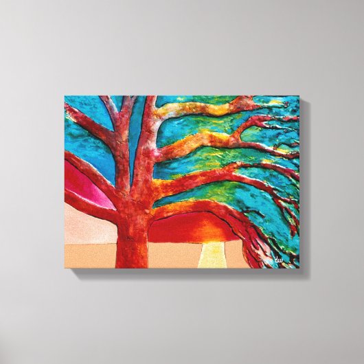 Eeuwboom Canvas Afdruk (Voorkant)