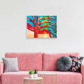 Eeuwboom Canvas Afdruk (Insitu (Woonkamer))
