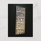 eeuwenoude steen briefkaart (Voorkant)