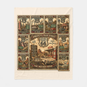 Eeuwfeest Moederweg Erfgoedzegel Fleece Deken