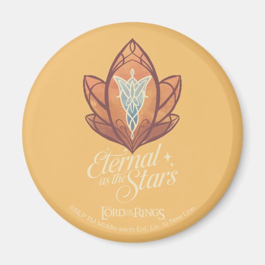 Eeuwig als de sterren Evenstar Grafisch Magneet (Voorkant)