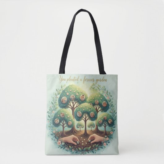Eeuwig Bloeiende: Legacy Kunsttas Tote Bag (Voorkant)