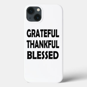eeuwig dankbaar Gezegend en dankbaar Case-Mate iPhone Case