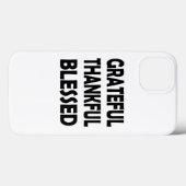 eeuwig dankbaar | Gezegend en dankbaar Case-Mate iPhone Case (Achterkant (horizontaal))