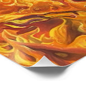 Eeuwig evenwicht-Paarden-Twin Flame Art- Perfect Poster (Hoek)