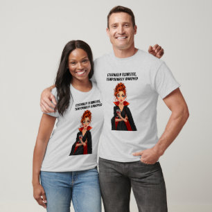 Eeuwig foutloze vampier Ms Sass T-shirt