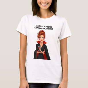 Eeuwig foutloze vampier Ms Sass T-shirt