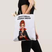 Eeuwig foutloze vampier Ms Sass Tote Bag (Dichtbij)