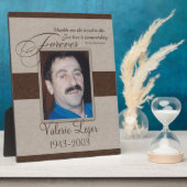 Eeuwig geliefd sympathie fotoplaat (Zijkant)