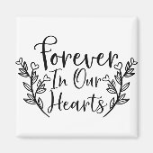 eeuwig in ons hart magneet (Voorkant)