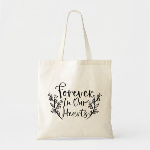 eeuwig in ons hart tote bag