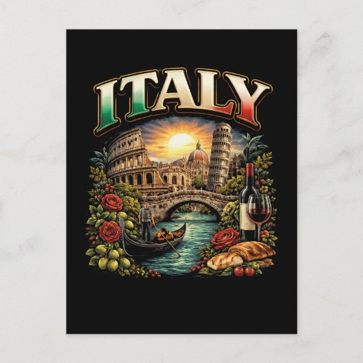Eeuwig Italië Briefkaart (Voorkant)