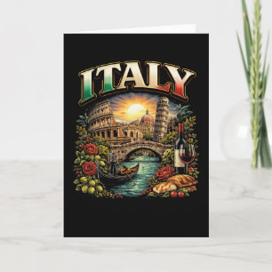 Eeuwig Italië Feestdagen Kaart