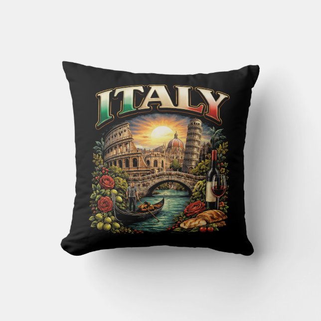 Eeuwig Italië Kussen (Voorkant)