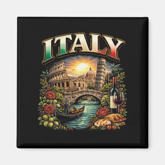 Eeuwig Italië Magneet (Voorkant)
