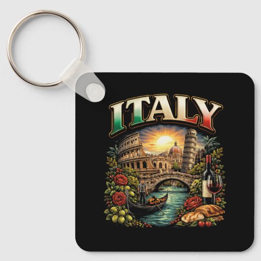 Eeuwig Italië Sleutelhanger (Voorkant)
