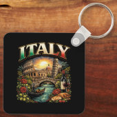 Eeuwig Italië Sleutelhanger (Achterkant)