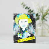 eeuwig jong briefkaart (Staand voorkant)