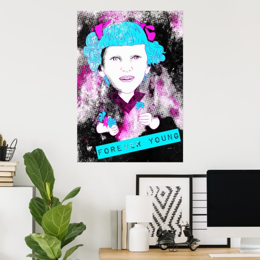 eeuwig jong poster (Thuiskantoor)