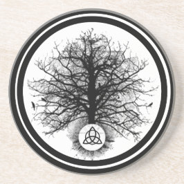 Eeuwig leven zandsteen onderzetter