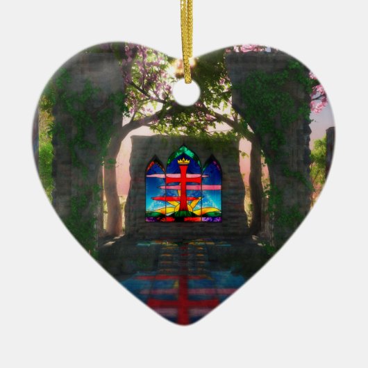 Eeuwig licht paasachtig Ornament (Voorkant)