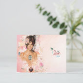 eeuwig liefde briefkaart (Staand voorkant)