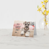EEUWIG-NIET PUPPY LIEFDE VOOR U!!!! KAART (Gele Bloem)