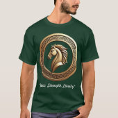 "Eeuwig Paardensymbool" T-shirt (Voorkant)